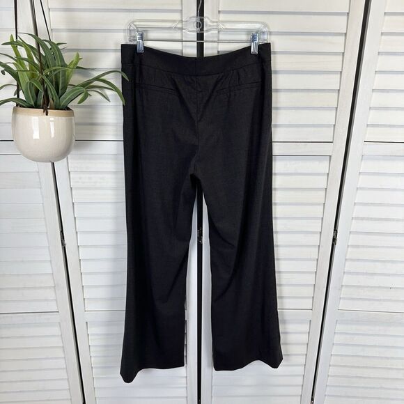 Lafayette 148 New‎ York Virgin Wool Trousers Charcoal Dress Pants Womens Size 4 - Picture 4 of 9